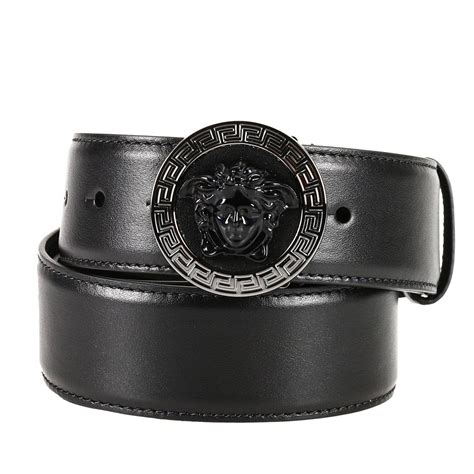 versace coll dark brown belts|black Versace belt men.